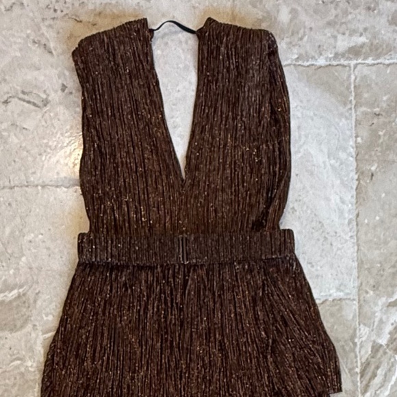 Sabina Musayev Bronze Skylar Gown (Size M) - Picture 9 of 12